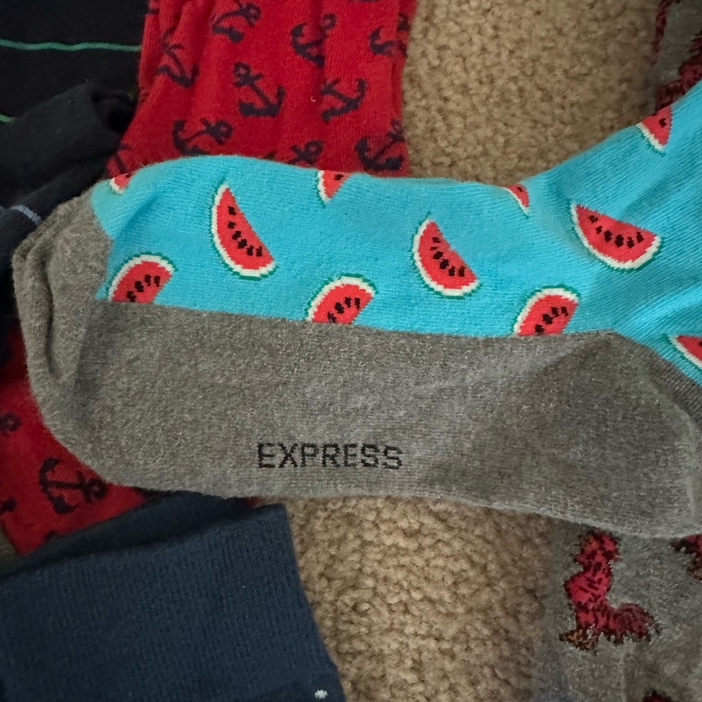 Assorted Men's Patterned Socks - Picture 3 of 3